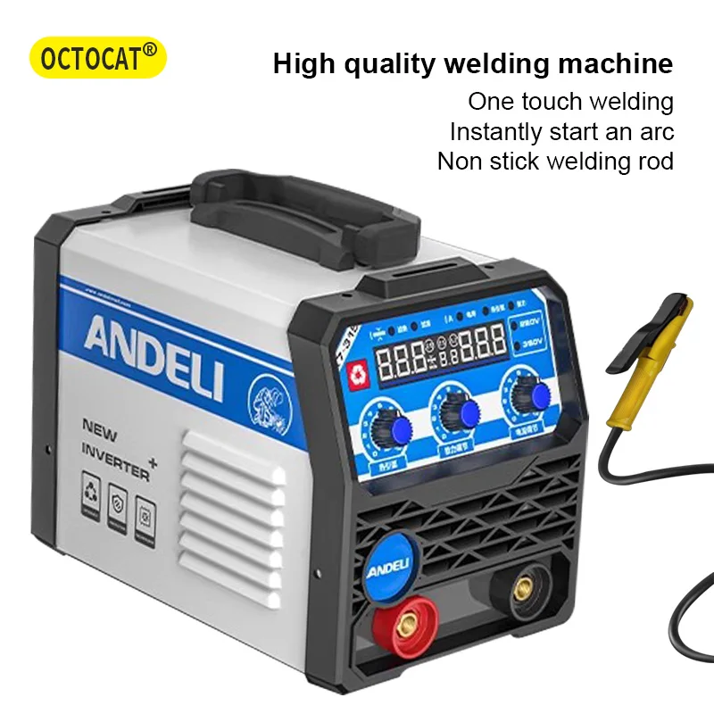 315 Welding Machine 220V Mini Semi-automatic Welding Machine Gas Free Flux Core Wire Inverter 1KG Capacity Welder