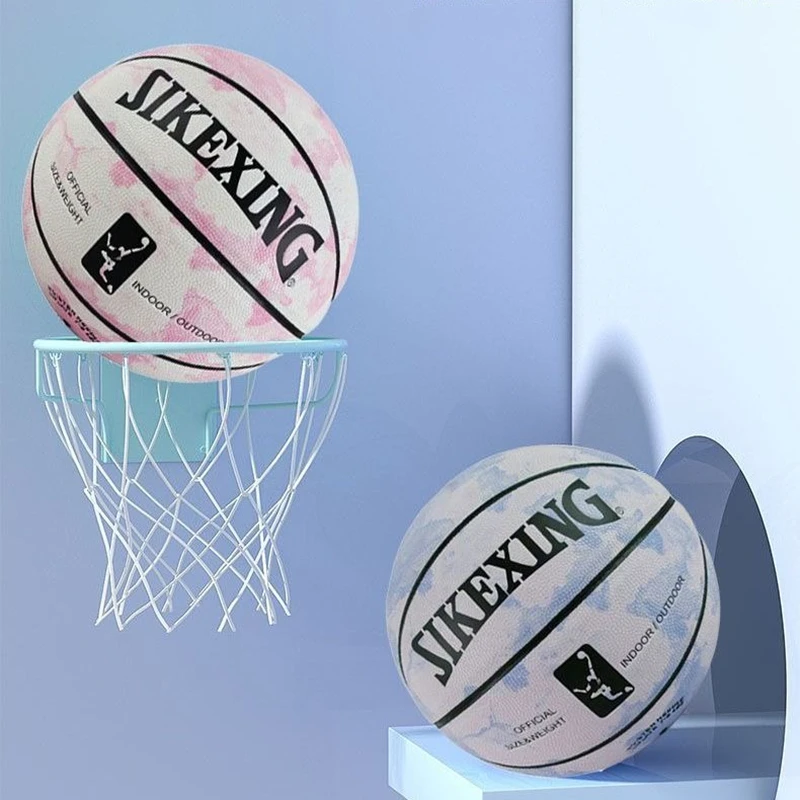 Kids #5 Basketball Boys Girls Pretty Ink Pink Genuine Basketball Outdoor Sports Training Professional Birthday Gift
