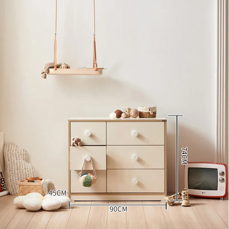 Modern Children's Wardrobes Organizer Bedroom Clothes Sideboard Wardrobes Closet Kids Penderie Enfant Home Furniture CY50CW