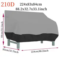 Outdoor Patio Furniture Chair Covers,Waterproof,Benchs Set Cover Sectional Sofa Set Cover,Garden Table and Chair Protector Cover 2