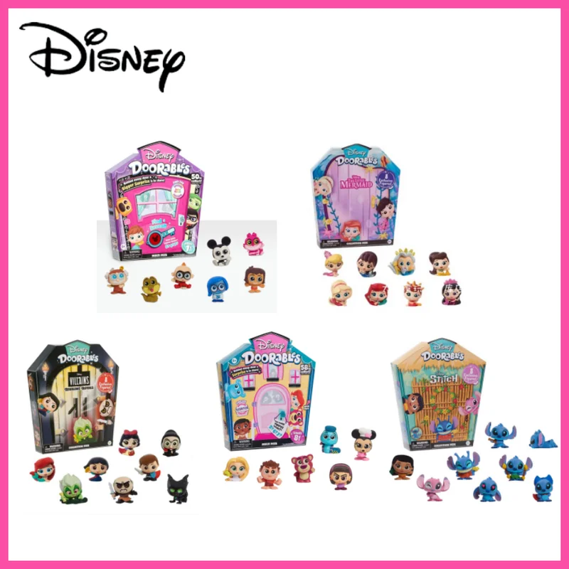 

Disney Doorables Stitch Anime Figure Cartoon Stacking Doll Ornaments Action Figurine Collectible Model Birthday Gift Toys