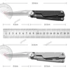 2 in 1 Multifunction Scissors EDC Utility Knife Outdoor Camping Portable Pocket Dolding Knife Stainless Steel Scissors 6