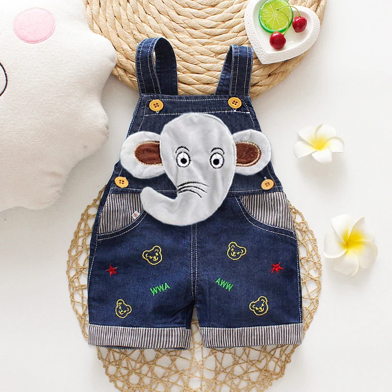 

IENENS Kids Baby Jumper Boys Girls Dungarees Clothes Pants Denim Shorts Jeans Overalls Toddler Infant Jumpsuits Trousers