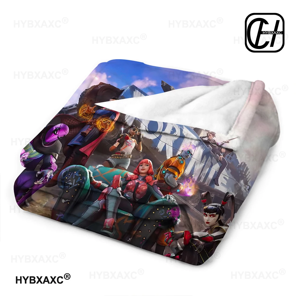 Hot Game Design-F-FORTNITES Printed Blanket Picnic Blankets Warm Blanket Soft and Comfortable Blanket Home Travel Birthday 2