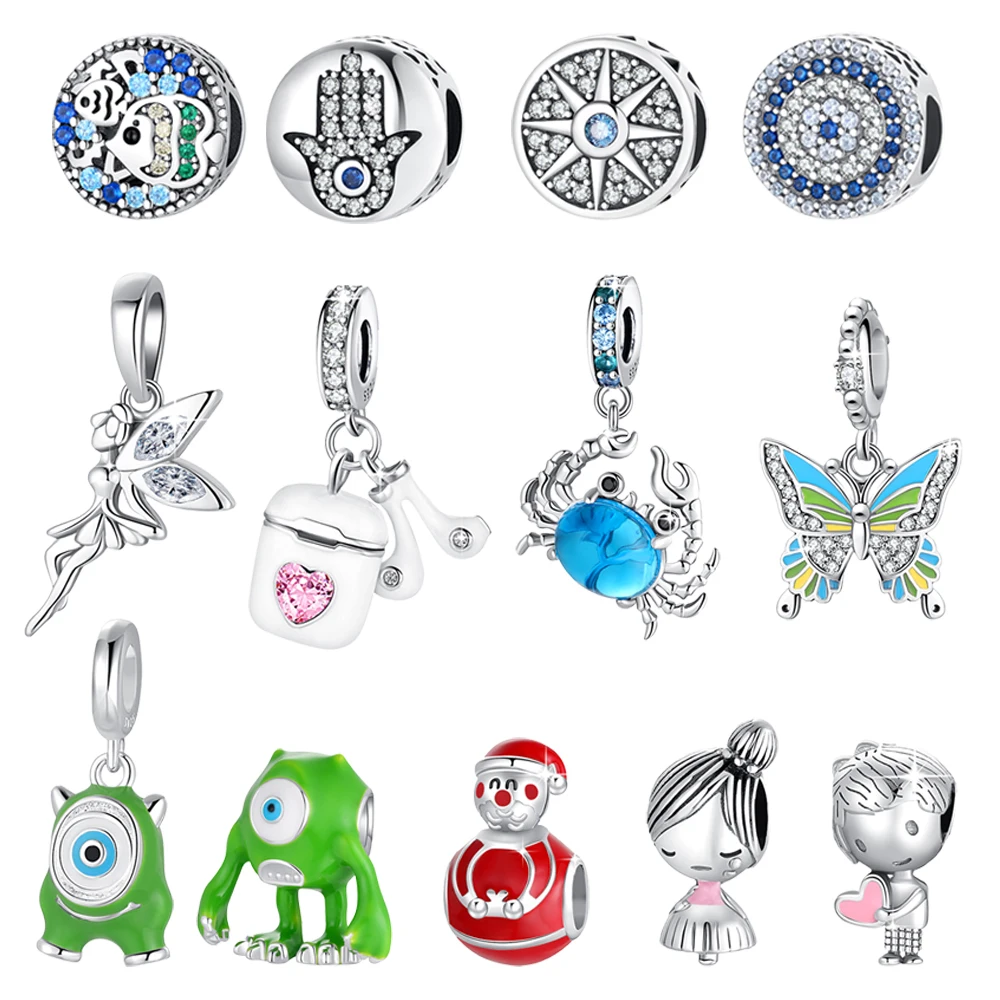 

Женский браслет из серебра 925 пробы, с бабочкой