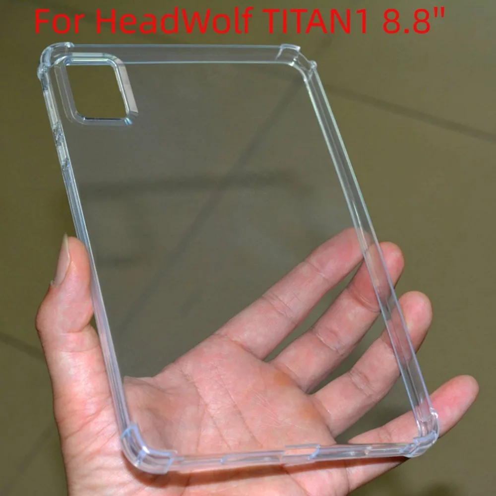 Crystal Clear TPU Tablet Cover, Ultra-Slim and Durable Protective Case
