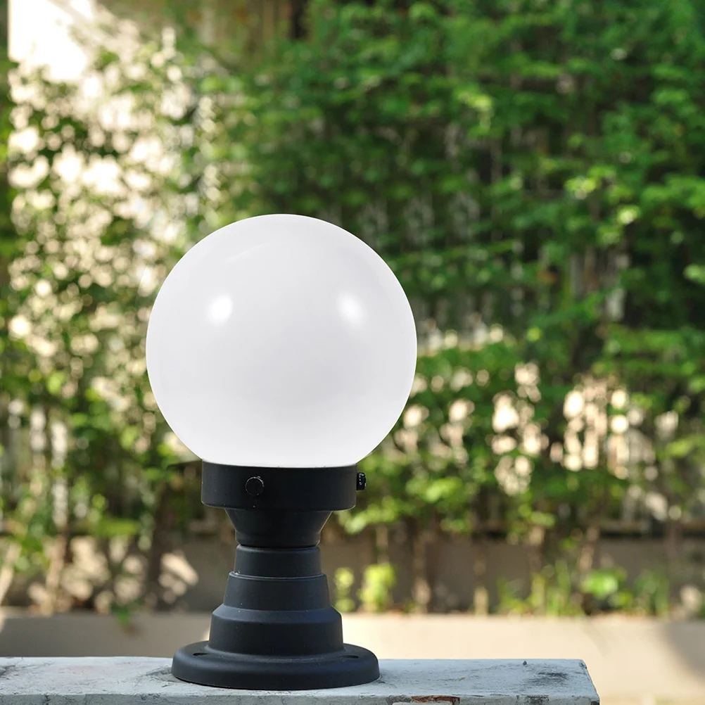 

Wall Lamp Globe Lampshade Replacement Post Light Lampshade For Outdoor Yard Garden Post Mount Globe Light Fixture