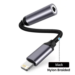 Premium 8 Pin to 3.5mm AUX Audio Cable Adapter (Adapter for iPhone)