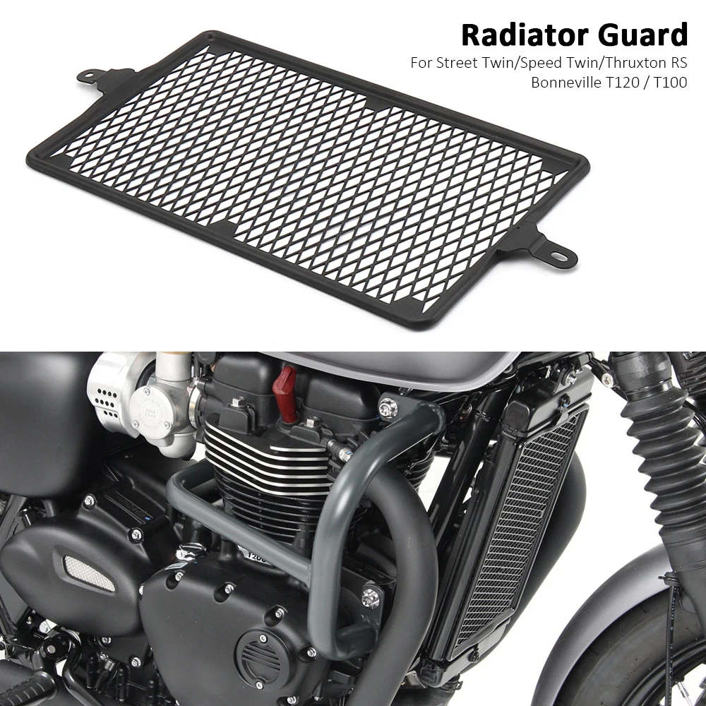 

Аксессуары для мотоциклов Bonneville T120, T100, thruston RS/Speed Twin/Street Twin, решетка радиатора, защитная крышка для гриля