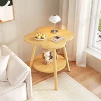 Side Table, Leisure Balcony, Small Table, Modern and Simple Living Room, Small Coffee Table, Bedside Storage 6