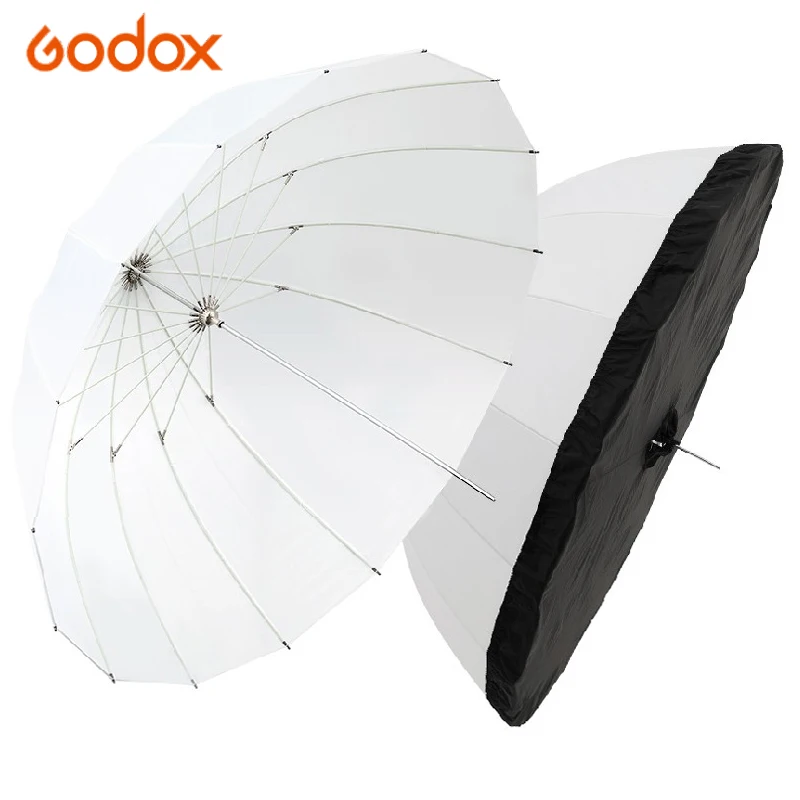 

Godox Umbrella UB-85D/105D/130D/165D 85CM 105CM 130CM 165CM Photography Light Soft Reflective Softbox With Black Diffuser Cover