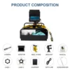 Sewer Pipe Inspection Camera DVR 16GB Video Recording,SYANSPAN Drain Industrial Endoscope Waterproof  8500MHA Battery 20/30/50M 6
