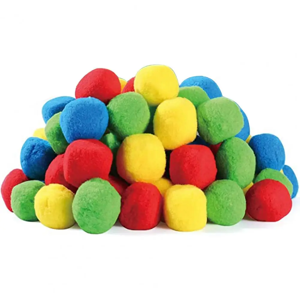 50Pcs Cotton Water Bomb Balls High Bounce Swimming Pool Splash Water Balls Boys Fight Games Outdoor Play Toys