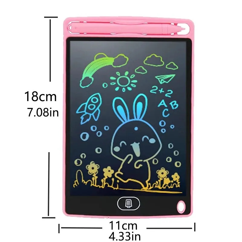 Electronic Writing Board 6.5 in Electronic LCD Writing Board Children's Writing Board for Birthdays Halloween Christmas Easter