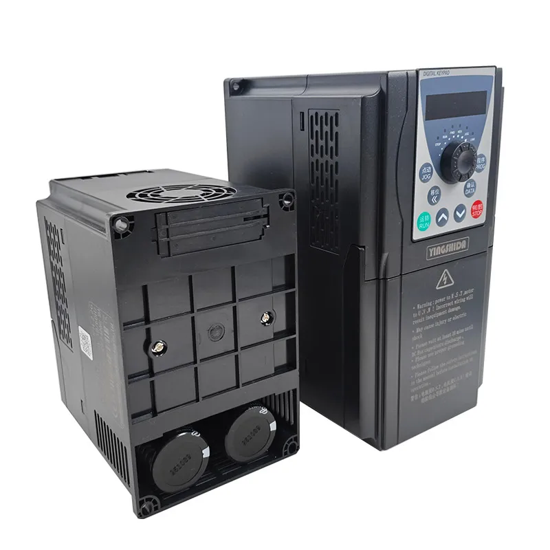 Convertitore di Frequenza VFD 5.5kw Monofase 220V 380V Trifase Inverter per Controllo Velocità Motore - immagine 6