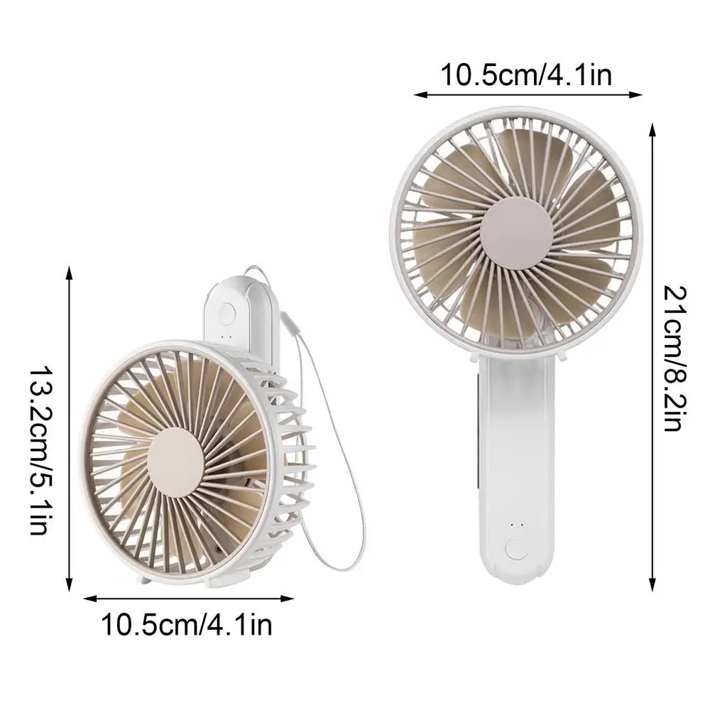Ventilatore Portatile USB Pieghevole 9 Pollici Con Telecomando - Batteria 7200 MAh, 4 Velocità, Timer, Oscillante - Per Casa, Ufficio E Campeggio