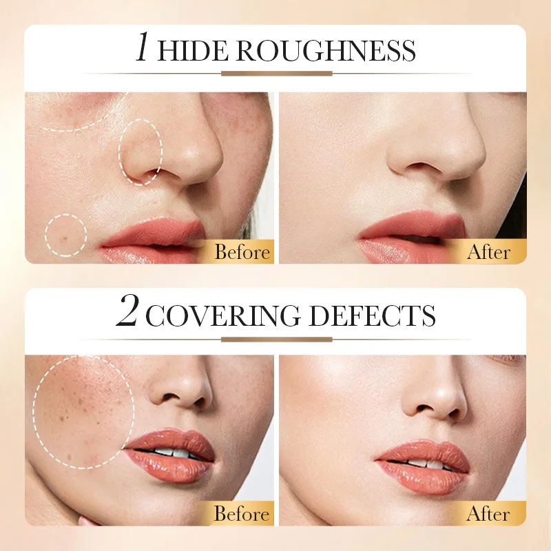 Oil-Control Matte BB Cream Liquid Foundation Waterproof Lasting Full Coverage Acne Spot Dark Circle Concealer Cream Face Makeup 4