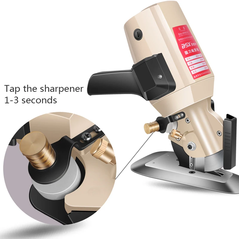 Electric Cloth Cutter 4 Inch Fabric Cutting Machine Electric Rotary Cutter  250W for Multi Layer - AliExpress