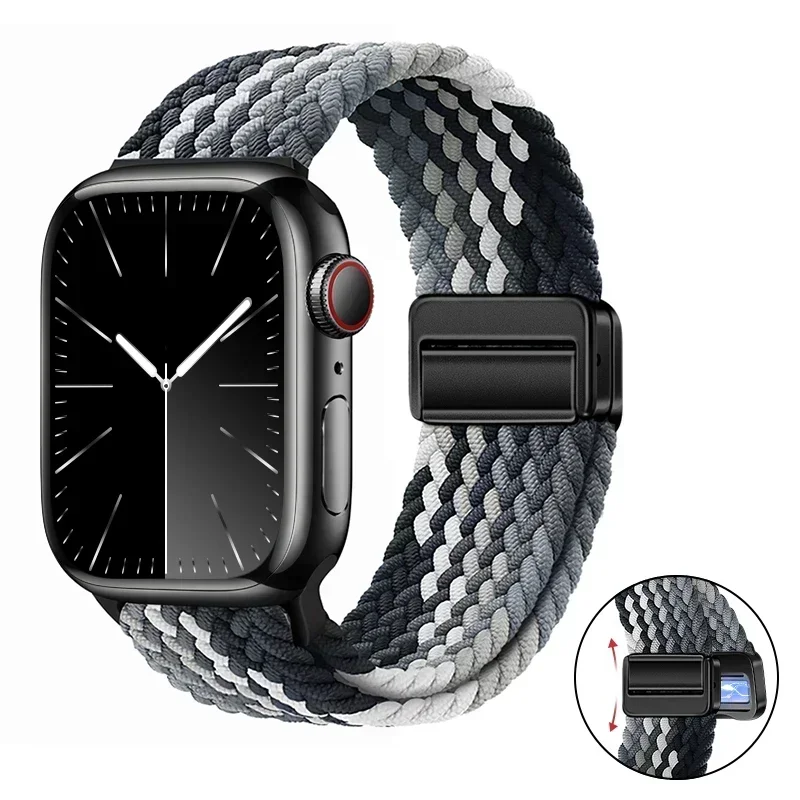 Magnetic Braided Nylon Loop Strap
