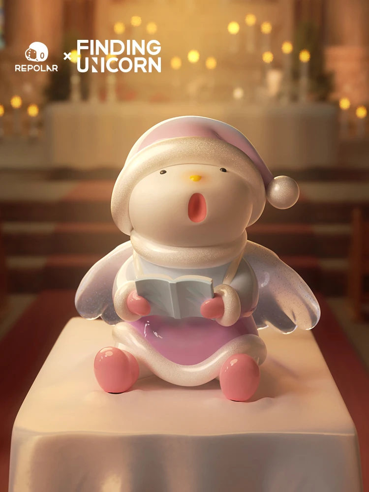 

USER-X Finding Unicorn REPOLAR winter town Series Blind Box kawaii Toy lovely action doll Anime Figure Cute Girl Birthday Gift