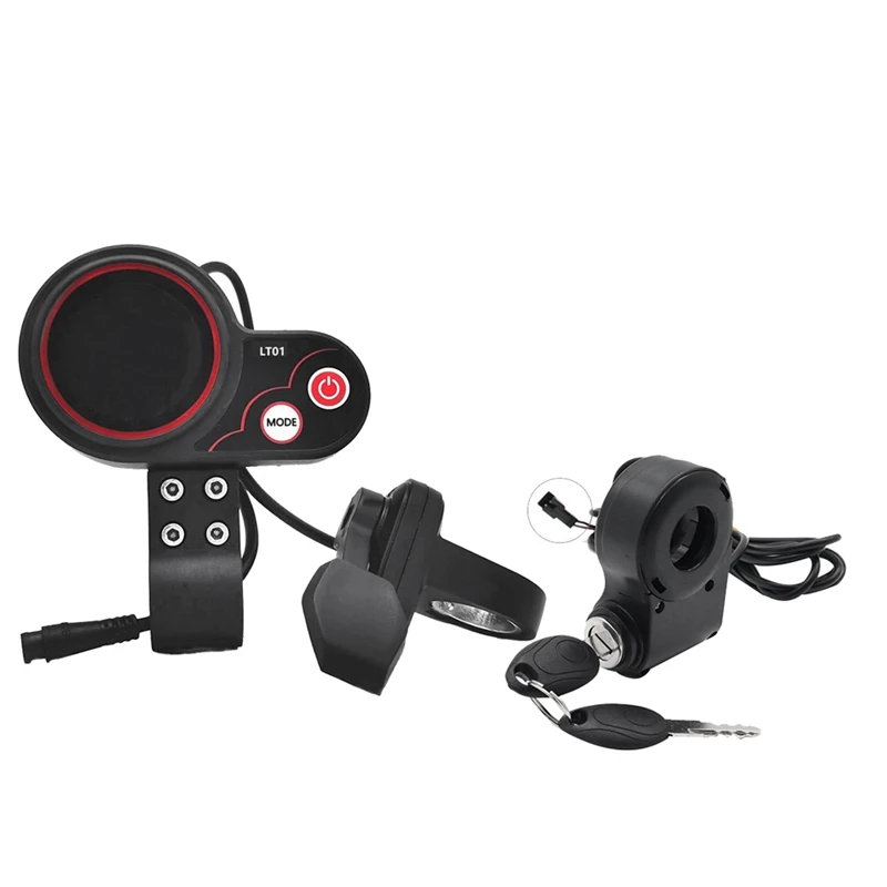 

LT01 дисплей дроссельная заслонка + ключ зажигания для Kaabo Mantis 8/10 Kaabo Wolf Warriorx Kaabo Wolf Warrior11 Запчасти для скутера