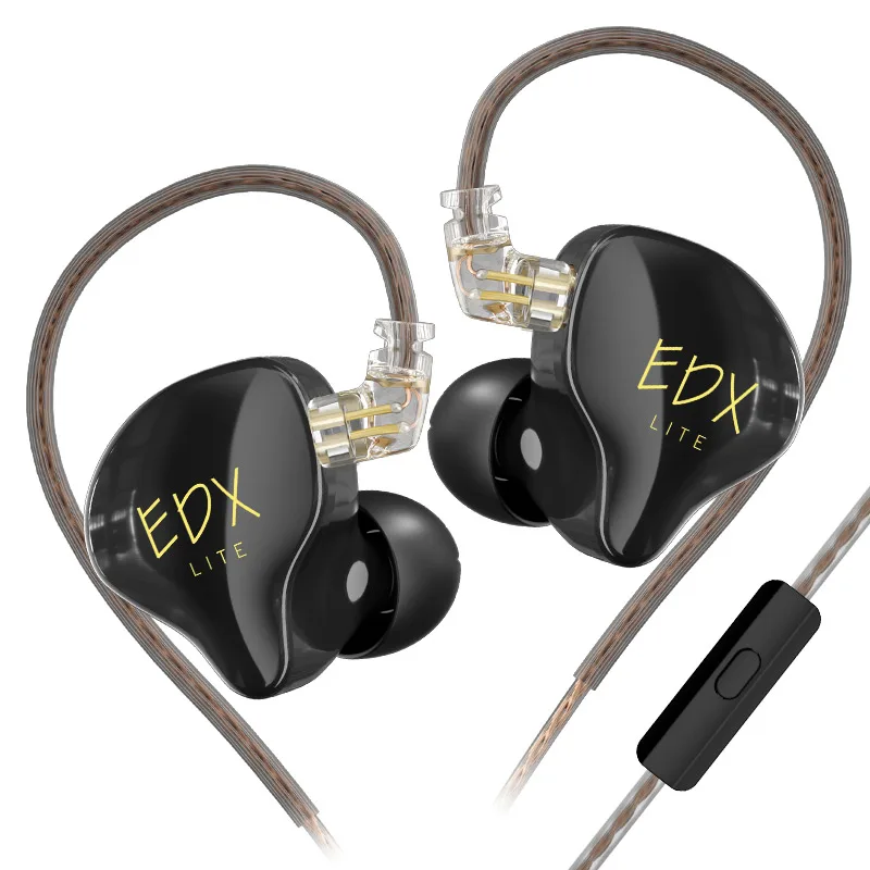 ตัวเลือกสินค้า หูฟังเกมมิ่ง KZ EDX Lite เสียงคมชัด ใส่สบาย