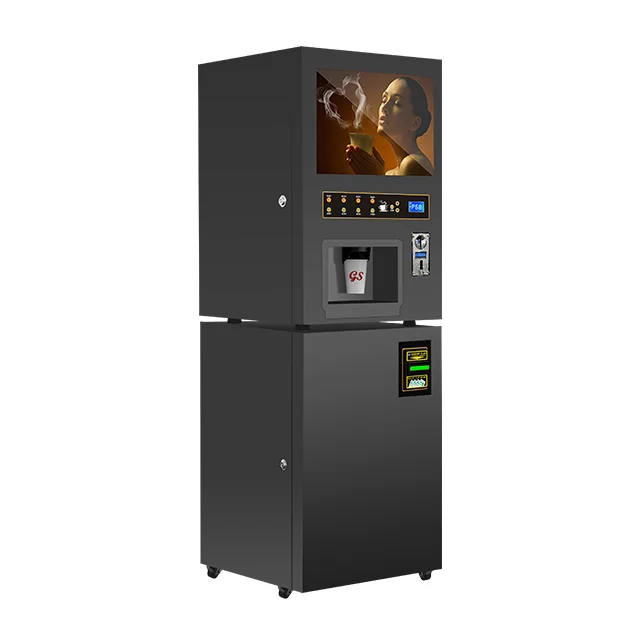 GS Automatic Nescaf Coffee Vending Machine For Commercial Investment 3