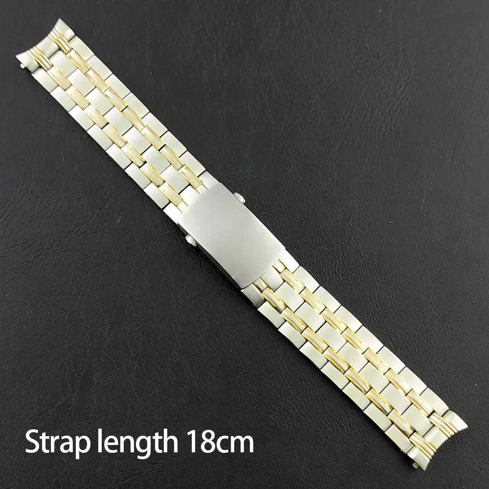Men's 42mm Mechanical Watch Case with Luminous Dial and Assembled Parts