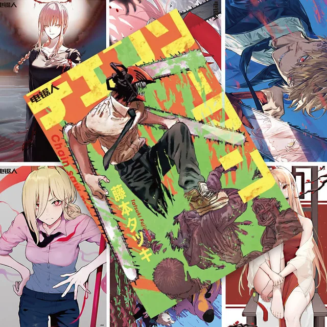 Chainsaw Man Ensky Character Poster Collection