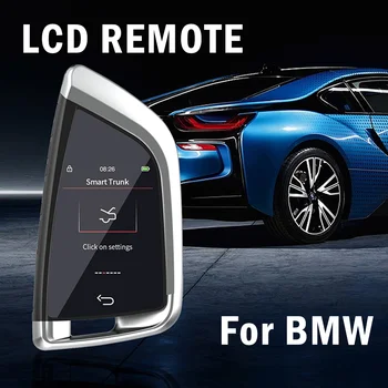 Kit Chiave Auto Digitale LCD Universale Modificata con Telecomando Smart e Funzione Keyless Go per BMW Toyota Lexus VW Volvo KIA