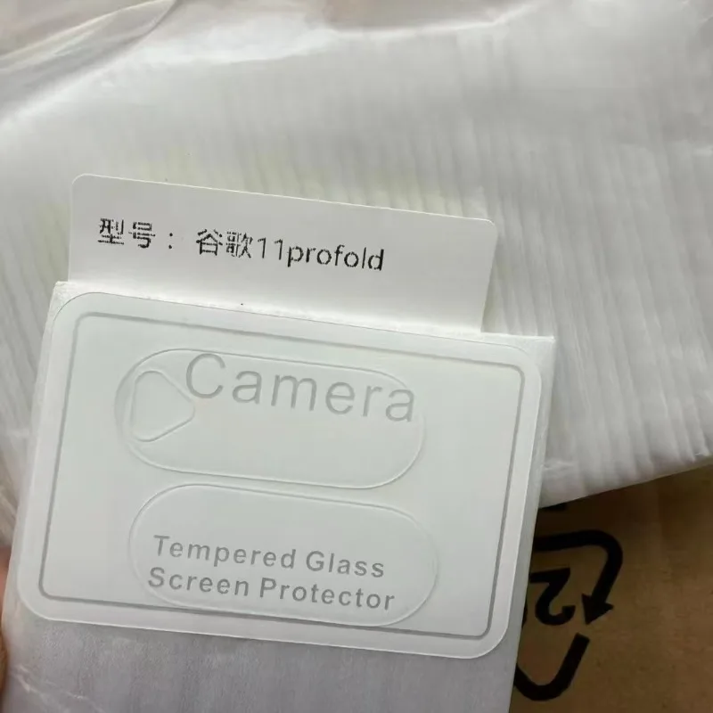 Transparent Tempered Glass Back Camera Lens Protector