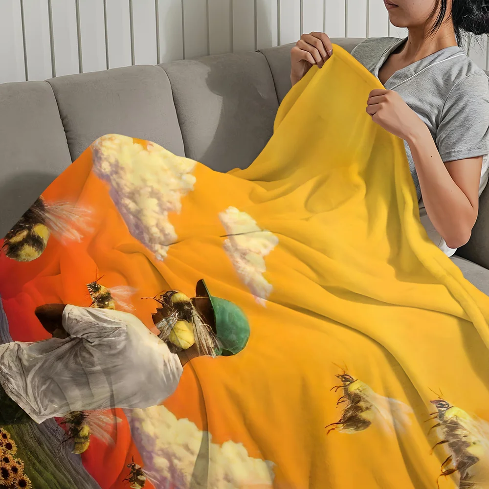 Singer T-Tyler The C-Creator Chromakopia Blanket Plush Nap Sofa rug for Living Room Office Bed Birthday Home Travel Kid Gifts 6