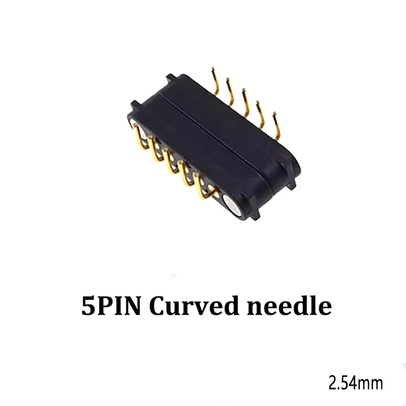 1 satz 2A 2Pin DC Magnetische Pogo Pin Stecker 2 3 4 5 Pin Pogopin Männlich Weiblich Gefederte DC steckdose Pitch 2,54mm 2,80mm – Detail 20