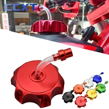 혼다 오토바이 50mm CNC 알루미늄 레이싱 가스 연료 탱크 캡 벤트 캡, 야마하 가와사키 KTM 스즈키 더트 바이크 ATV 유니버설