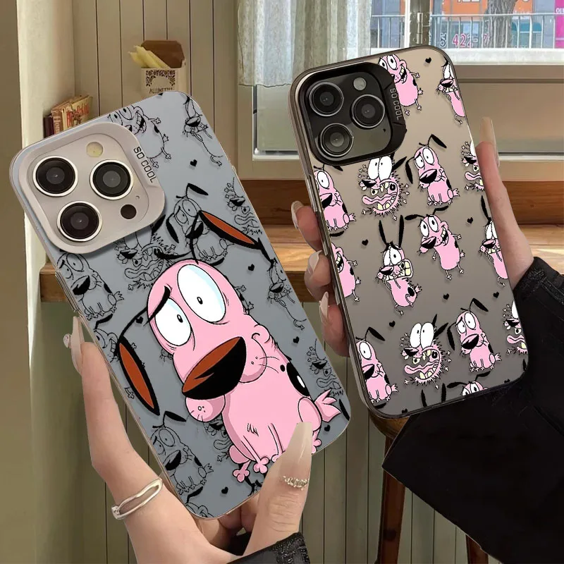 Courage the Cowardly Dog Themed Phone Case