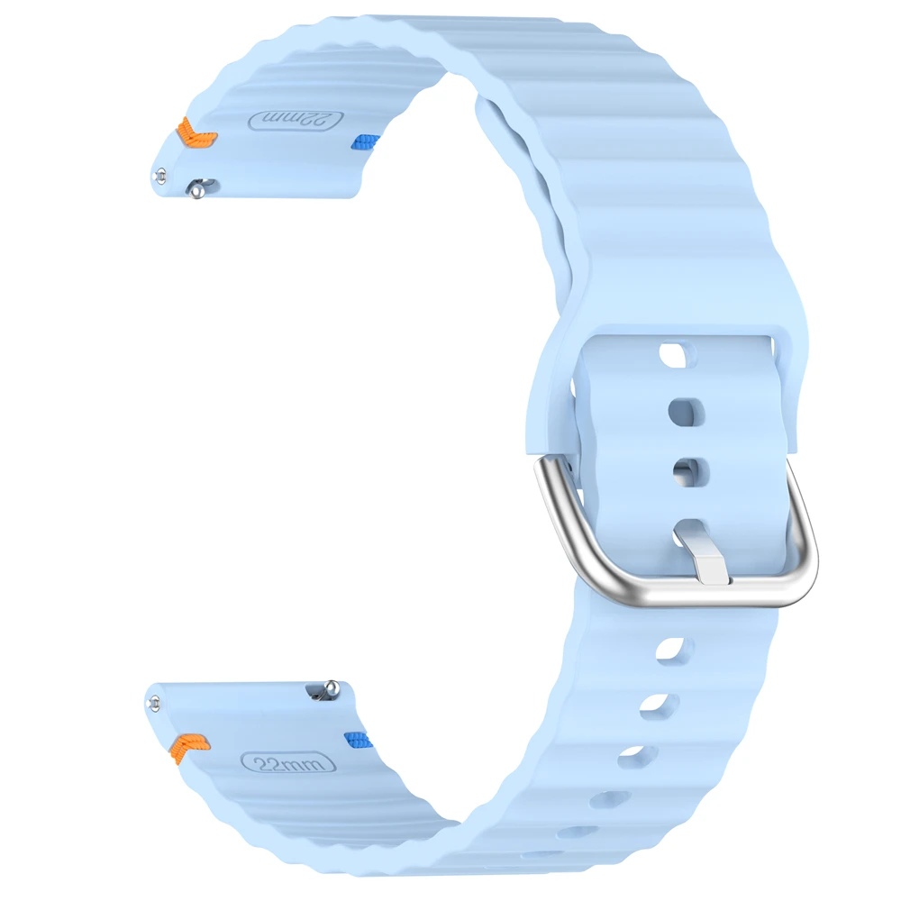 Universal 20-22mm Ocean Band Watch Strap, Compatible with Various Smartwatches
