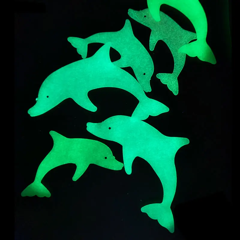 Luminous Wall Sticker Various Animals Pattern Glow in the Dark Room Decoration Fluorescent Decor Home and Garden
