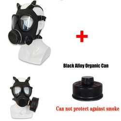 Advanced Chemical Full Face Respirator with Filter Accessory (Mask and organic Can)