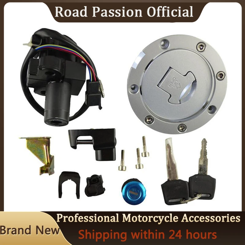 Motorcycle Ignition Switch Locks Fuel Gas Tank Cap Key Set For HONDA CB-1 CB400F CB400SF CB750 F2 CB1000 CB900 CB919 CBF500 BROS