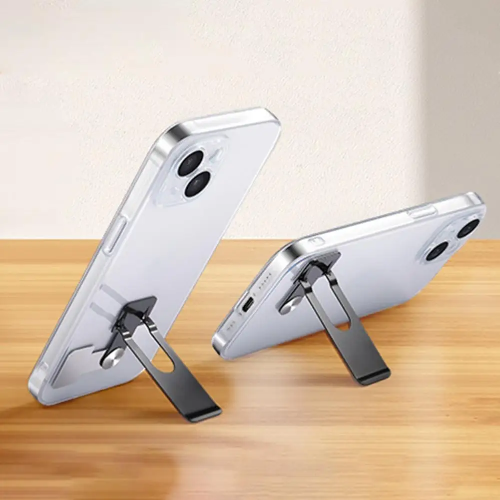 360-Grad-drehbarer Handy-Tablet-Ständer mit Aufkleber auf der Rückseite, gerade, faltbare Unterstützung und selbstklebender Universal-Ständer – Detail 9