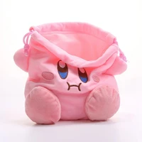 Star Kirby Storage Bag Cosplay Cosmetic Bag Cute Cosplay Toy Portable Drawstring Pocket Kawaii Kirby Cartoon Coin Purse Gift - Image 2