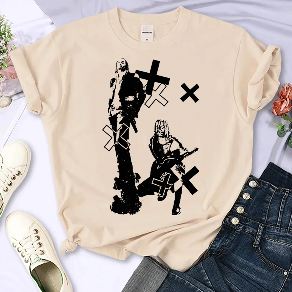 

Y2k Top Print t shirt women funny Y2K tshirt female 2000s graphic clothes