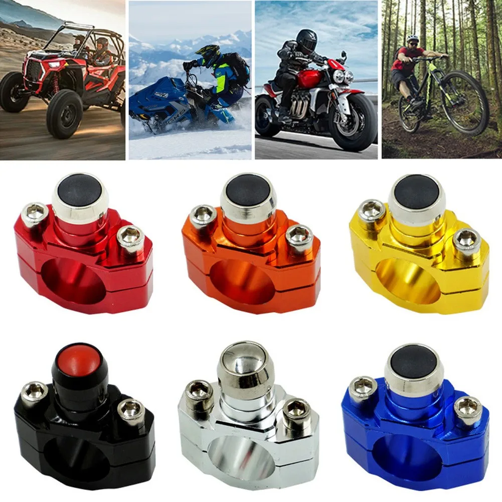 Motorycle Start Switch Momentary Action Horn Switch For ATVs For