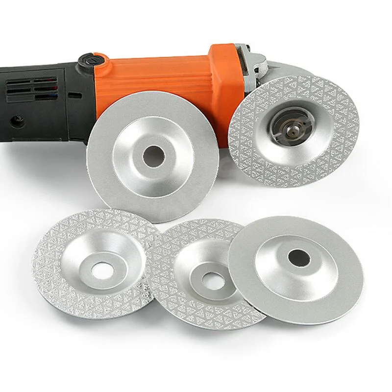100mm 45/60/100# Diamond Grinding Disc Wet Dry Chamfering Trimming Marble Granite Artificial Stone Ceramic Sanding Disc Tools