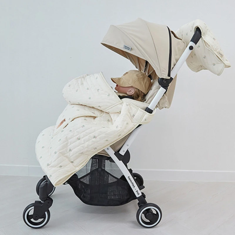 Winter Windproof Baby Stroller Blanket Newborn Trolley Cover Blanket Baby Carrier Waist Stool Warm Thicken Stroller Cover 3