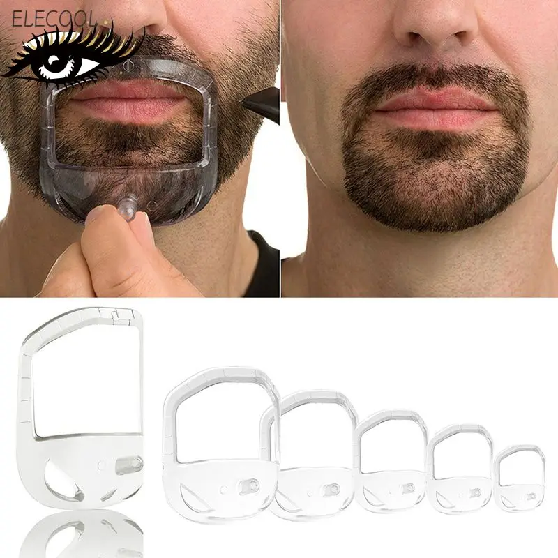 

set Men Beard Styling Tool Men Beard Goatee Shaving Template Beard Shaving Face Care Modeling Grooming Gift for Husband