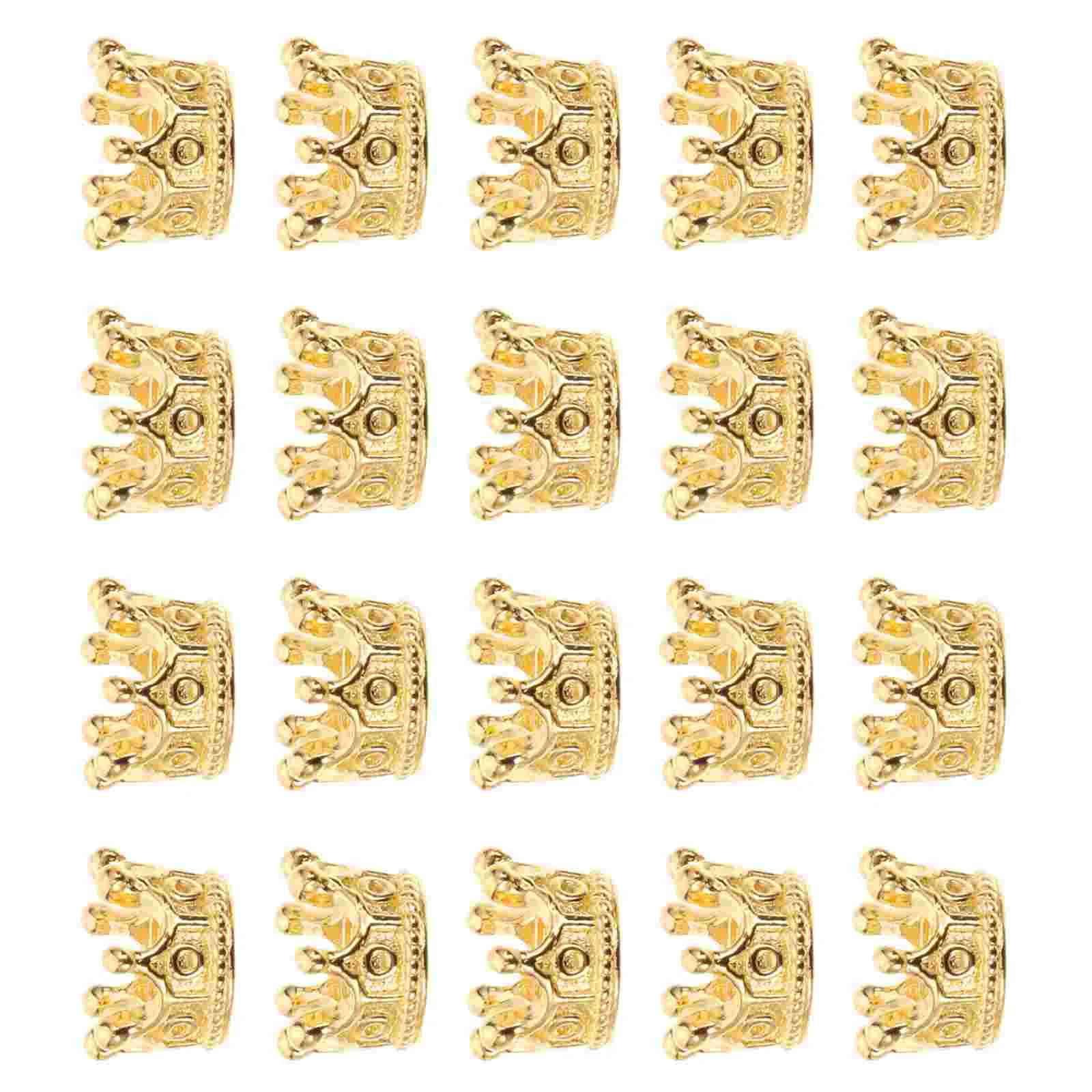 

Uv Resin Jewelry Making Charms Vintage Crown Shaped Pendants Hollow Out Beaded Pendants DIY Making Resin Alloy Necklace Charms