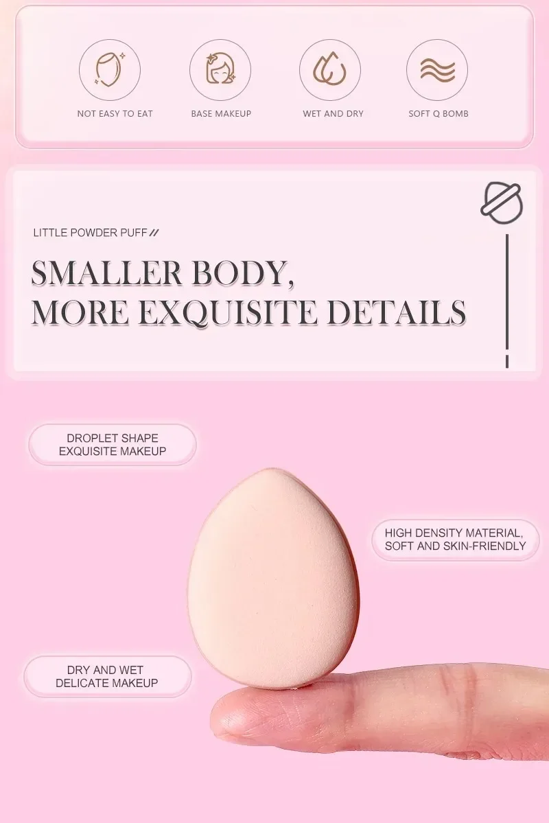Mini Finger Puff Foundation Applicators Image 2