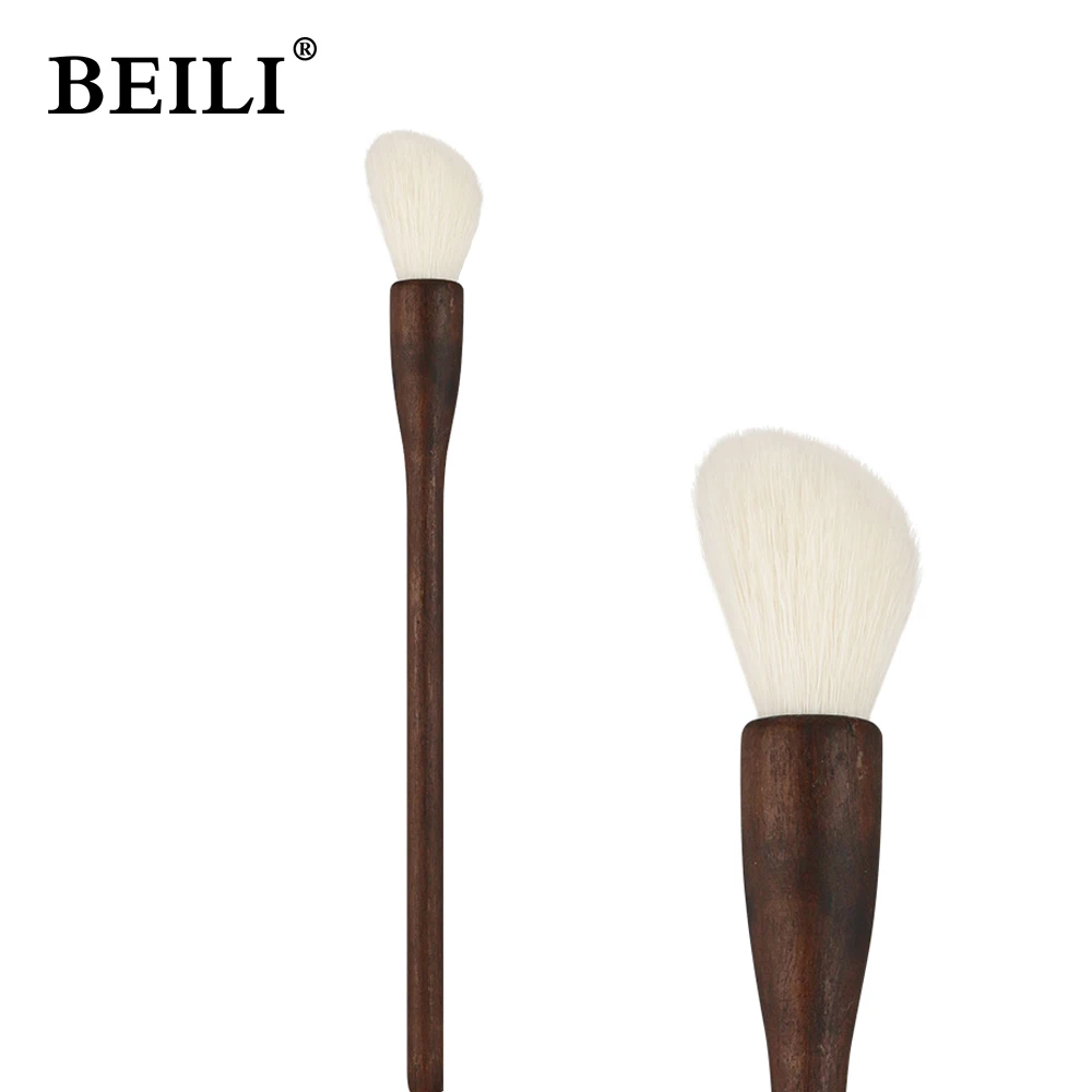 BEILINaturalWalnutwoodAClassGoatHairProfessionalFacecontour