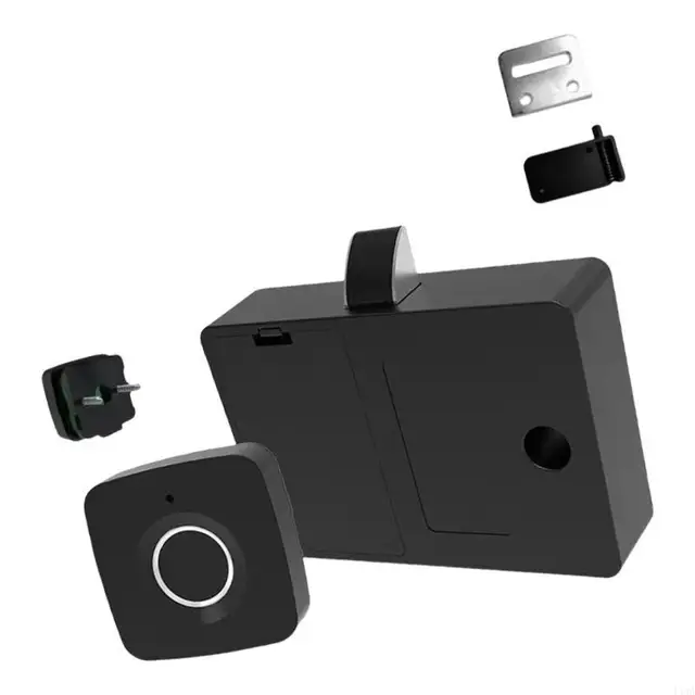 L74A Concealed Fingerprint Drawer Lock with Quick Unlocking for Secure Storage 3